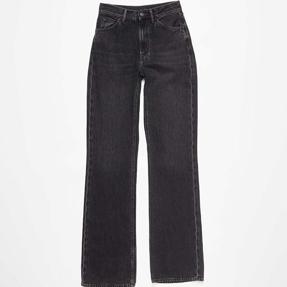 ACNE STUDIO 1977 Vintage Black Jeans Size 28 / 34 Long